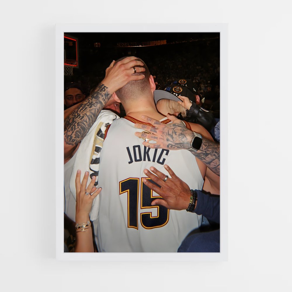 Poster Inked Champion – affiche Basketball (vue 3)